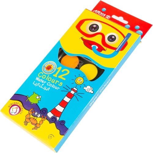 آبرنگ-12-رنگ-آریا-طرح-کمان-بزرگ-2