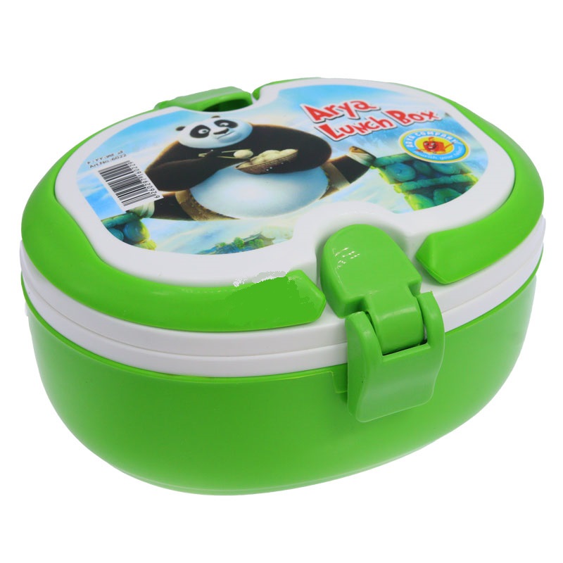 ظرف-غذا-2-طبقه-سبز-6022-