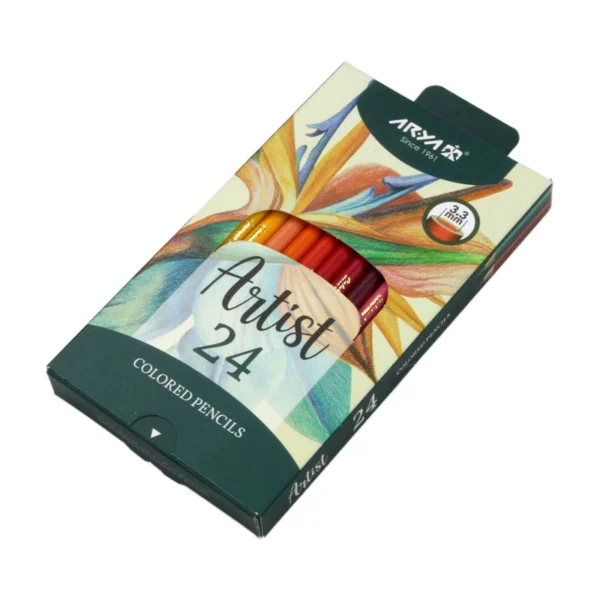 مداد رنگی ۲۴ رنگ آریا Artist