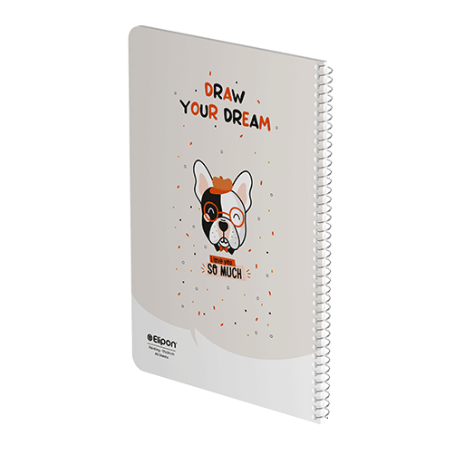 دفتر نقاشی 40 برگ وزیری سیمی الیپون فانتزی 2891667