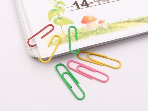 گیره کاغذ پنتر مدل رنگی سایز 28 میلی متر