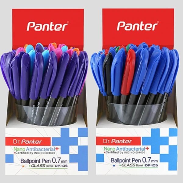 خودکار فوق روان نانو آنتی باکتریال پنتر مدل Dr.Panter کد DP-105_0.7