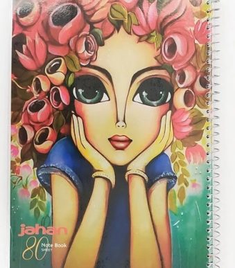 دختر و گلها