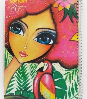 طوطی و دختر